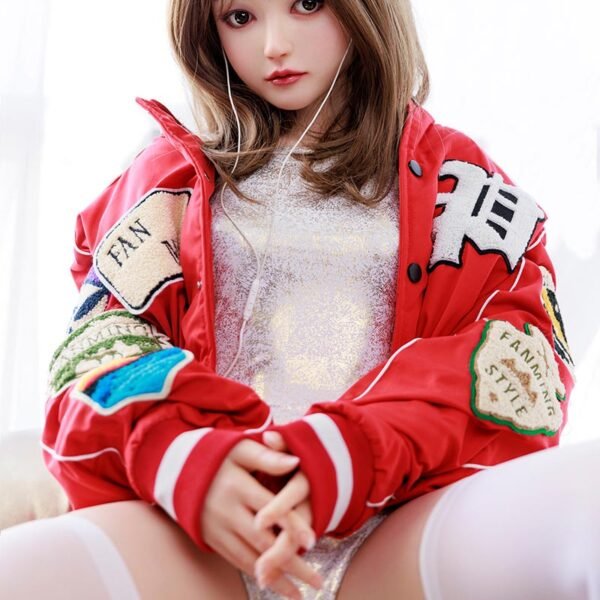 155cm / 5ft1 A Cup Cyberfusion All-in-one Silicone Doll Ruby